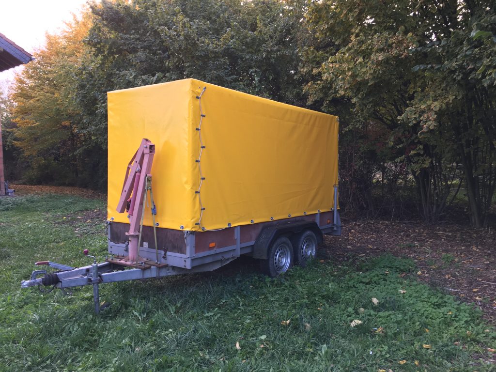 PVC-Plane für Anhänger, gefertigt von der ProPlan Sattlerei