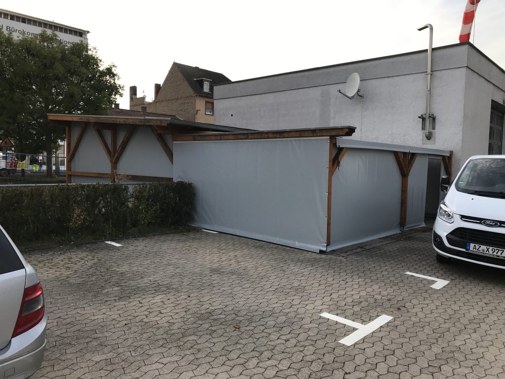 Wetter- und Sichtschutz, hergestellt von der ProPlan Autosattlerei